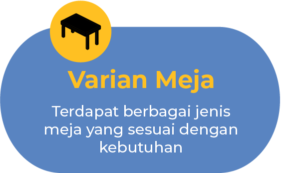varian meja bagus multi event sewa alat pesta jakarta