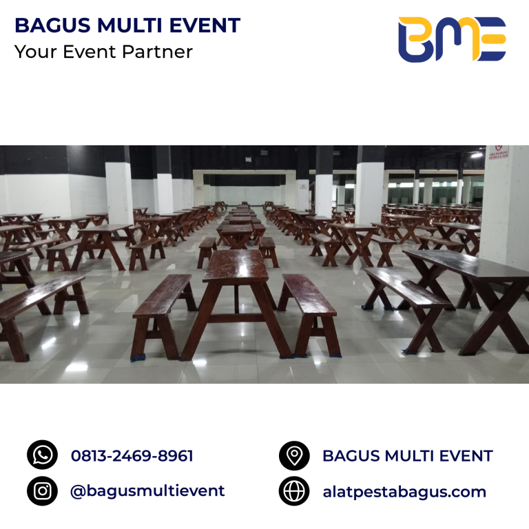 sewa kursi taman kecil alat pesta jakarta bagus multi event