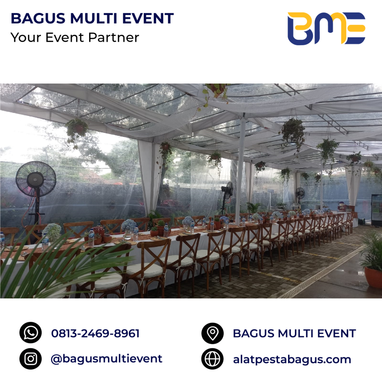 sewa tenda transparan jakarta bagus multi event