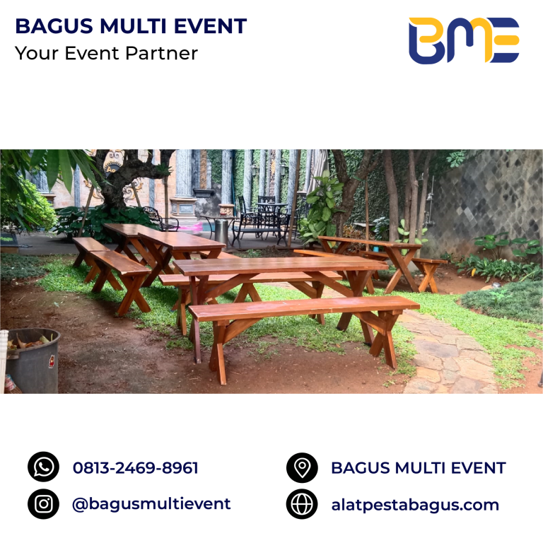 sewa kursi taman kecil alat pesta jakarta bagus multi event