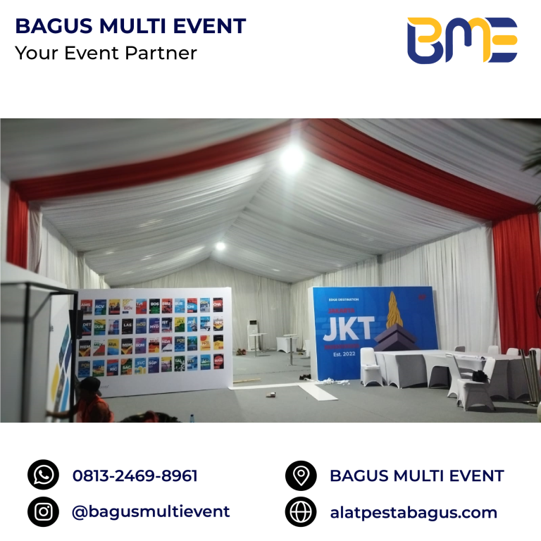 sewa tenda roder dekorasi jakarta bagus multi event