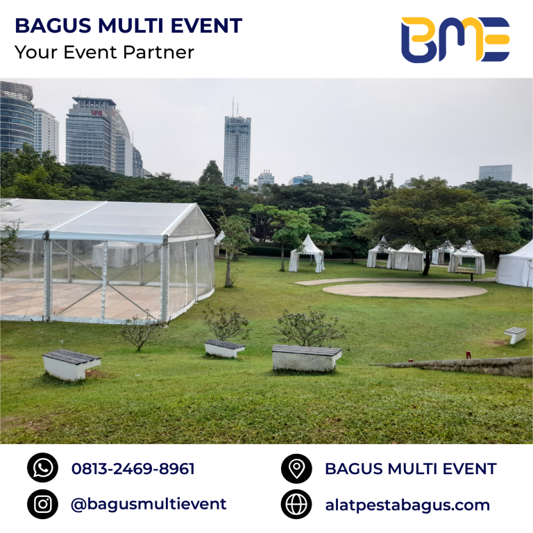 sewa tenda roder transparan jakarta bagus multi event