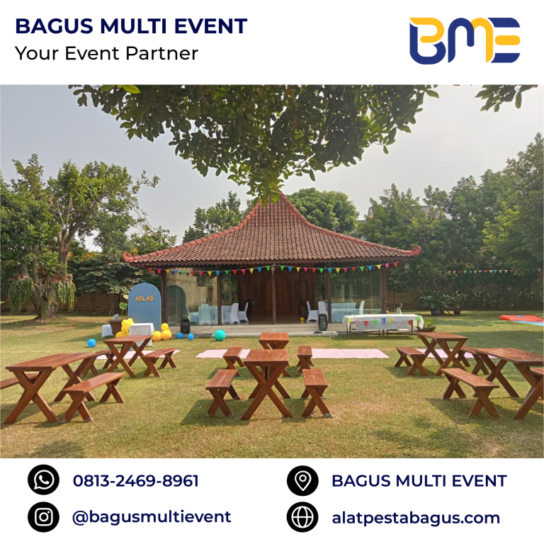 sewa kursi taman kecil alat pesta jakarta bagus multi event