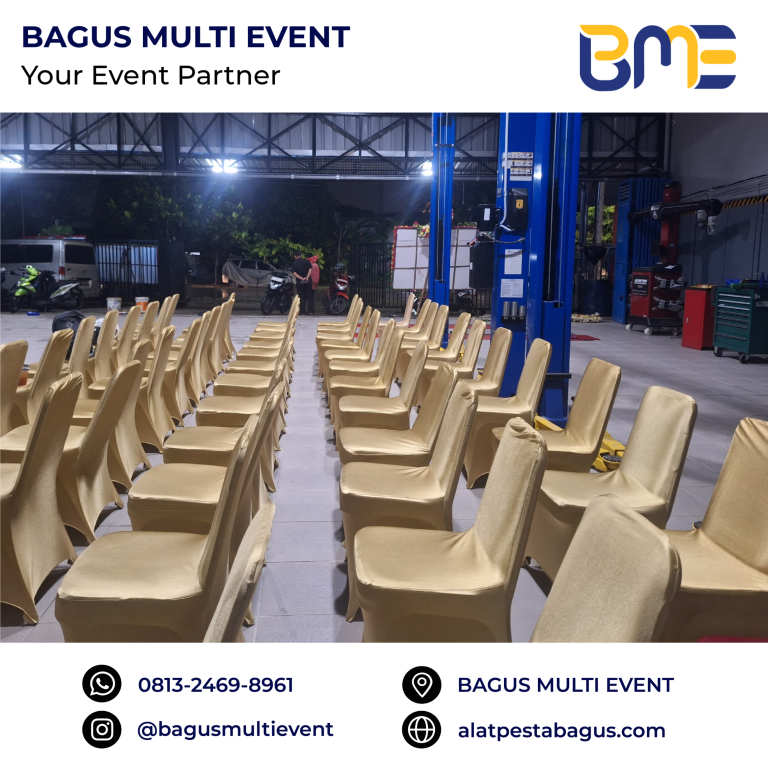 sewa kursi futura cover strict jakarta bagus multi event