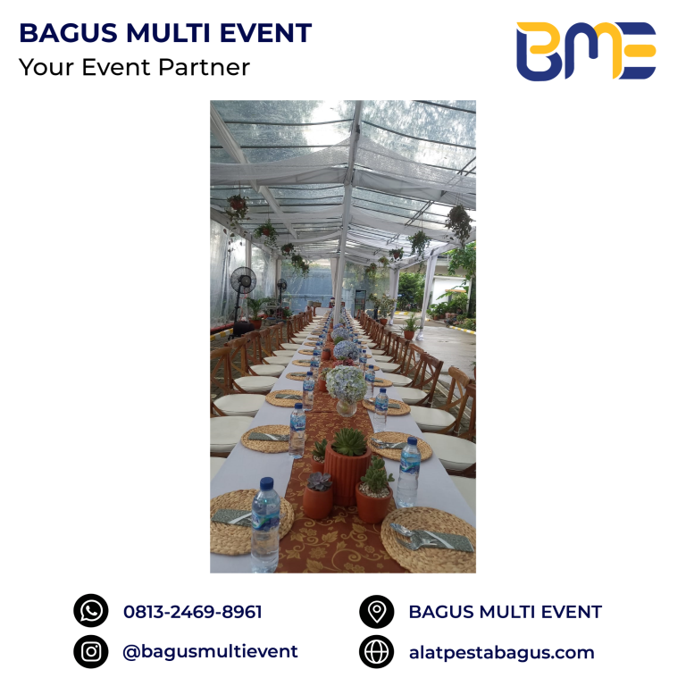 sewa tenda transparan jakarta bagus multi event