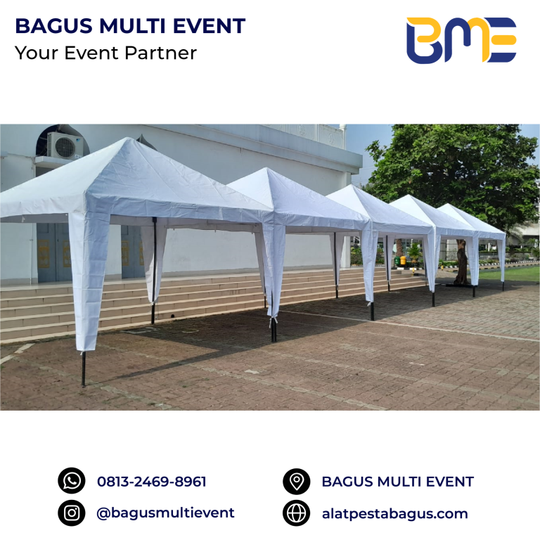 sewa tenda bazar 3x3 meter jakarta bagus multi event
