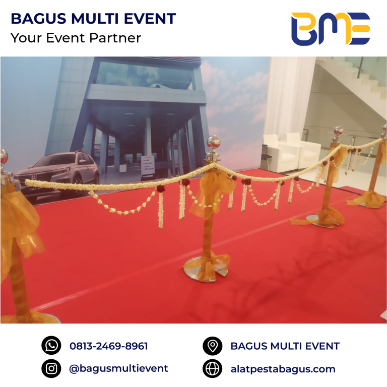 sewa gunting ronce melati peresmian jakarta bagus multi event