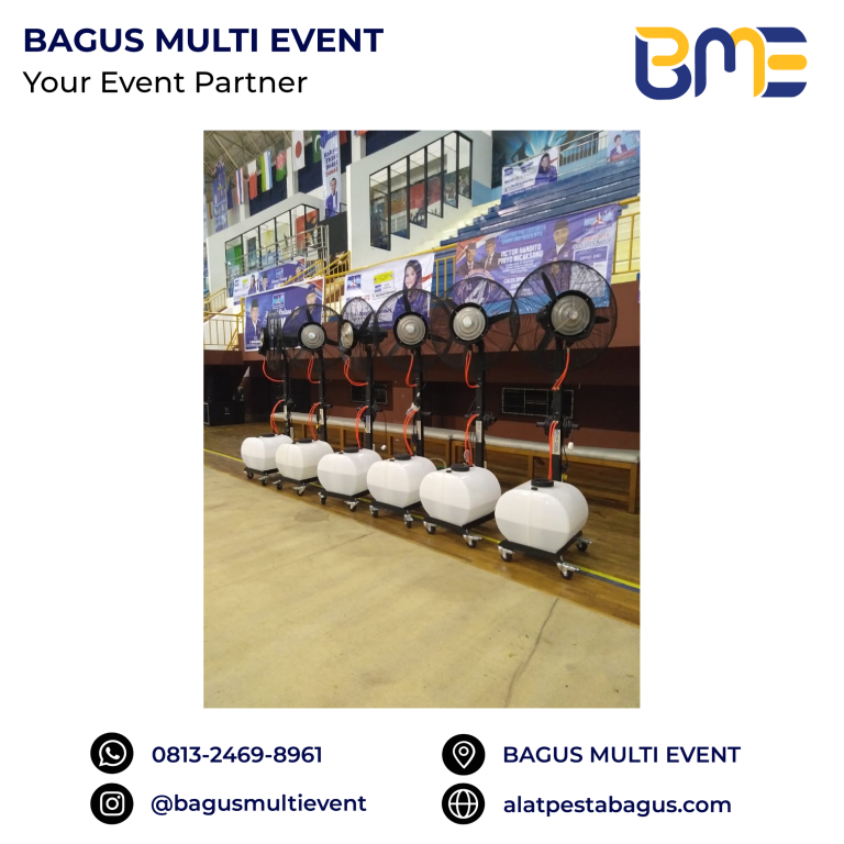sewa misty fan 250 watt jakarta bagus multi event