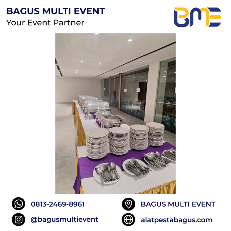 sewa piring sendok garpu jakarta bagus multi event