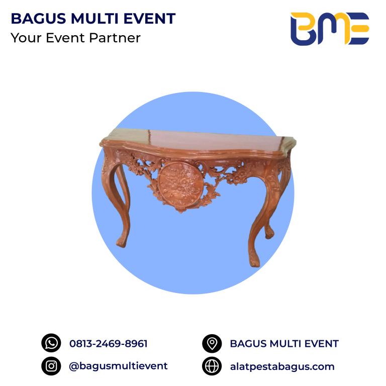 sewa meja konsul jakarta bagus multi event