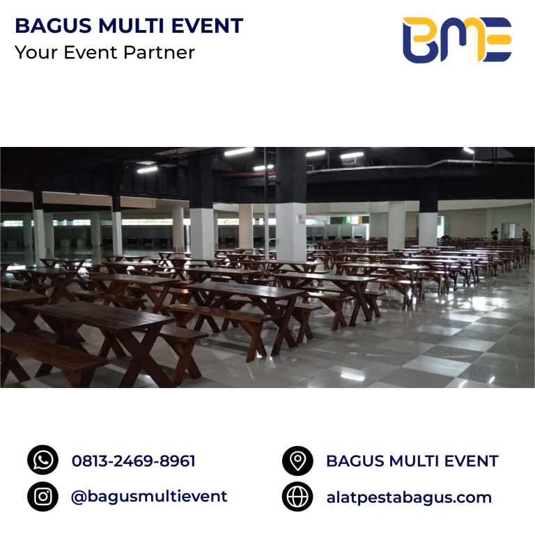 sewa kursi taman kecil alat pesta jakarta bagus multi event