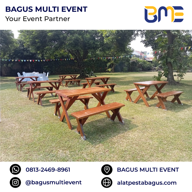 sewa kursi taman kecil alat pesta jakarta bagus multi event
