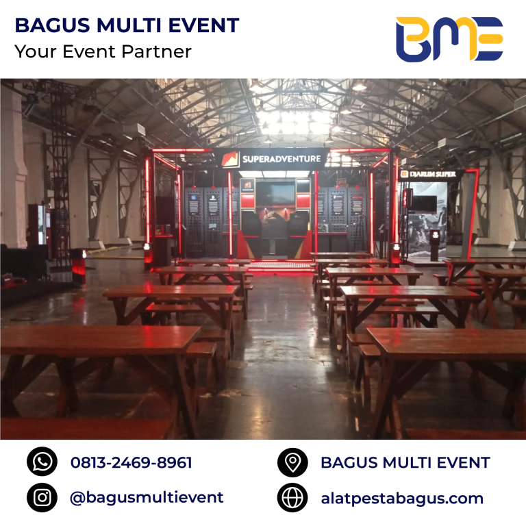 sewa meja taman besar jakarta bagus multi event