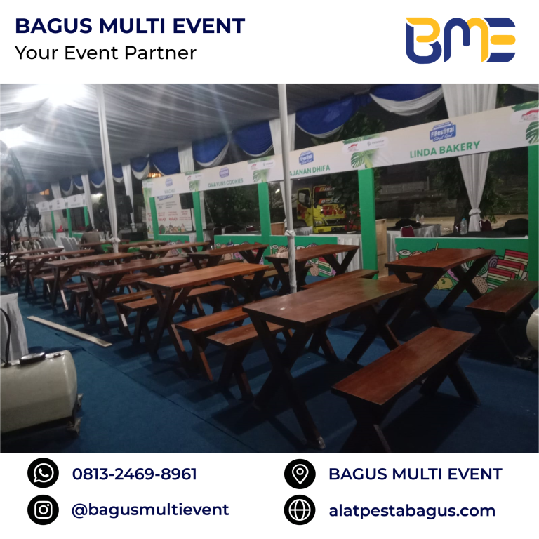 sewa kursi taman kecil alat pesta jakarta bagus multi event