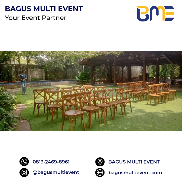 sewa kursi crossback jakarta bagus multi event