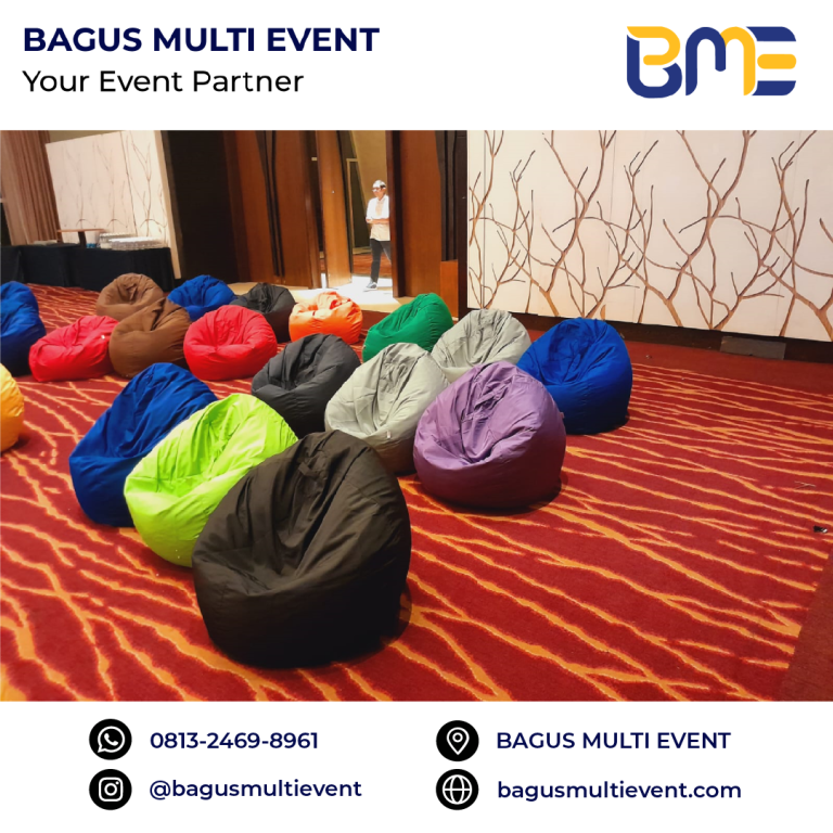 sewa bean bag jakarta bagus multi event
