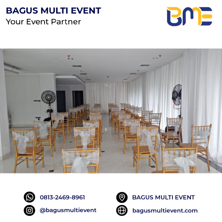 sewa kursi tiffany gold jakarta bagus multi event