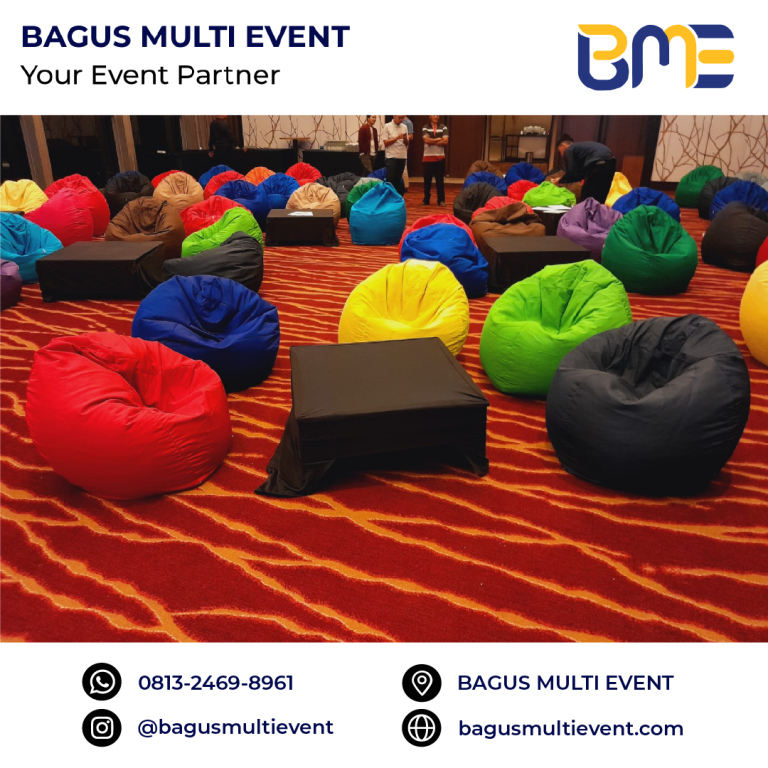 sewa bean bag jakarta bagus multi event