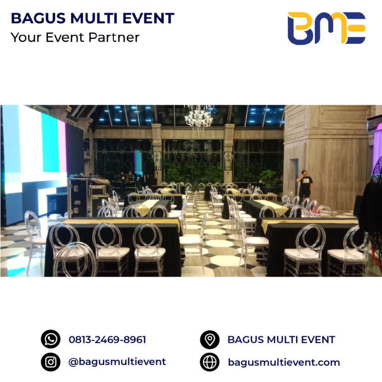 sewa kursi olivia akrilik jakarta bagus multi event