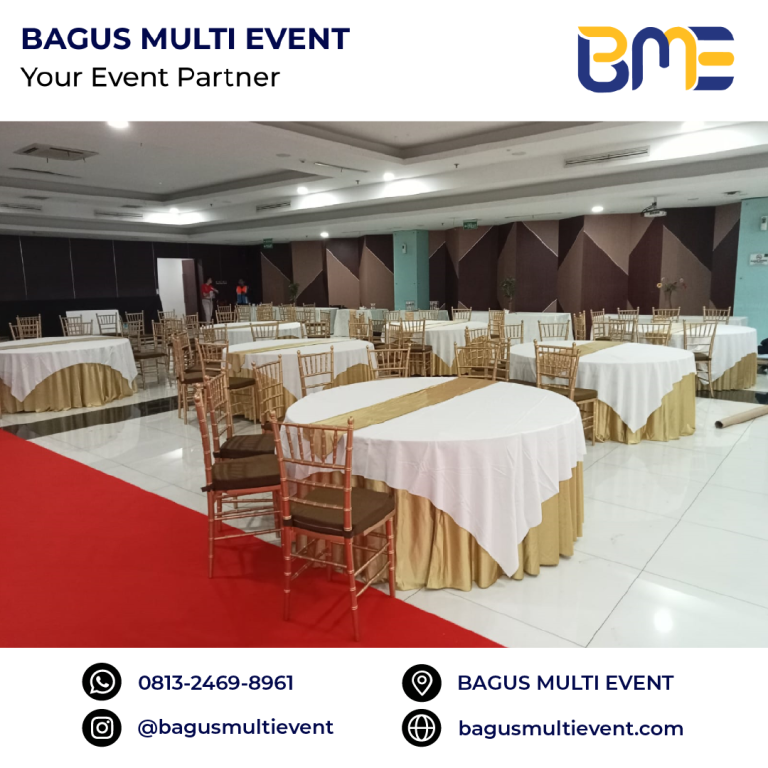 sewa kursi tiffany gold jakarta bagus multi event