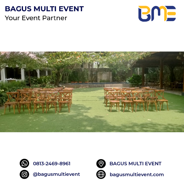 sewa kursi crossback jakarta bagus multi event