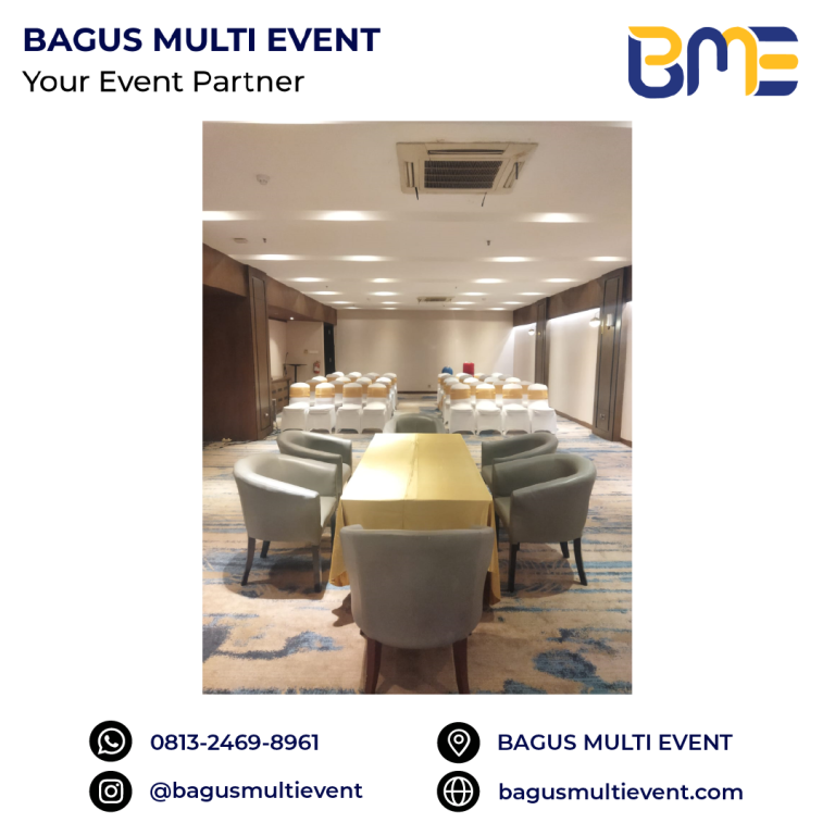 sewa sofa oval putih jakarta bagus multi event