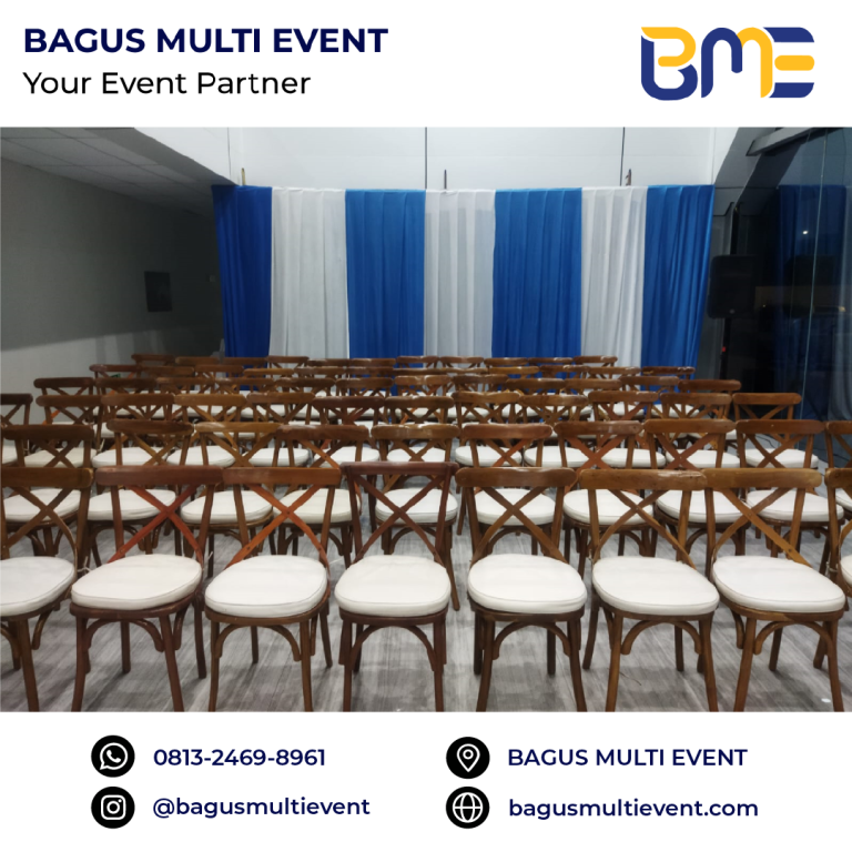 sewa kursi crossback jakarta bagus multi event