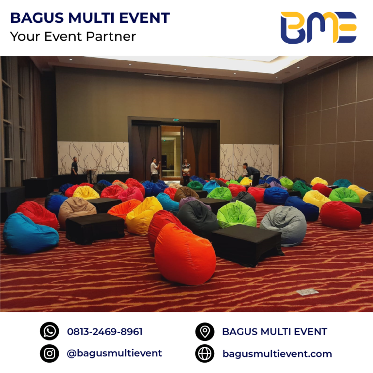 sewa bean bag jakarta bagus multi event
