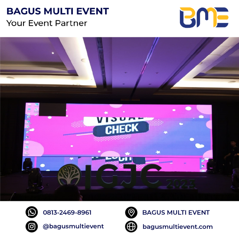 sewa videotron indoor outdoor jakarta bagus multi event