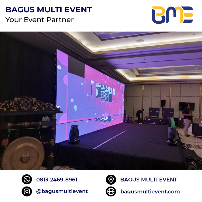 sewa videotron indoor outdoor jakarta bagus multi event